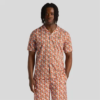 Pánská košile Košile Lyle and Scott Orange 1208032 XS