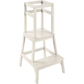 Kočárek Béžová dětská učící věž Maximo 51 x 92 x 42 MDF