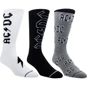 Pánské ponožky AC/DC Ponožky 3 Pack One Size