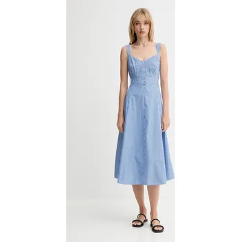 Dámské šaty Bavlněné šaty Levi's 003PR modrá 50A, vel. S