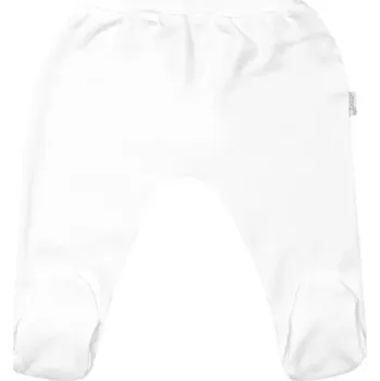 Bavlněné dupačky, bílé, BASIC, vel. 52