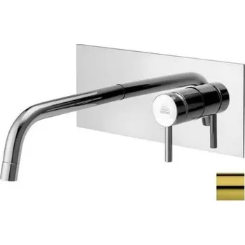 Vodovodní baterie Paffoni - Umyvadlová baterie pro podomítkovou instalaci LIGHT zlatá