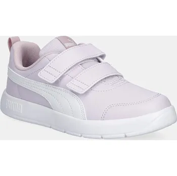 Chlapecká obuv Dětské sneakers boty Puma Courtflex V3 397642 fialová 04A, EUR 31.5