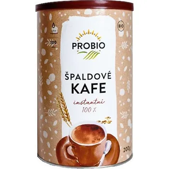 Káva *Kafe špaldové instantní 100% BIO 200g, Probio (MDT 14.11.2025)