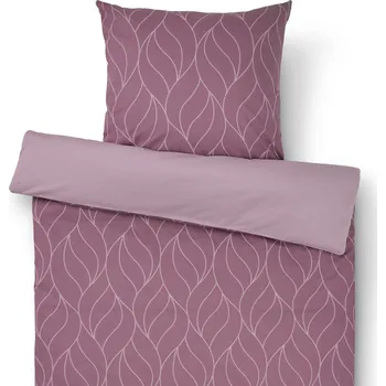 Povlečení 721328 - Tchibo - Povlečení renforcé - barva: růžová