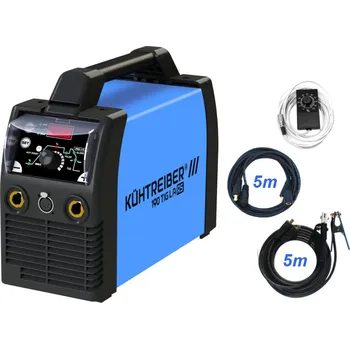 Kühtreiber KITin 190 TIG LA RS + kabely 25/5m + prodloužení 25/5m + dálkové ovládání