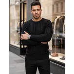 Černý pletený svetr WX1926 Velikost: XL