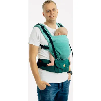 LennyLamb LennyUpGrade PRO, 100% bavlna - LITTLE HERRINGBONE OMBRE GREEN