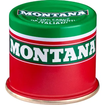 Konzervované maso Montana hovězí maso v želatině (Carne in Scatola Singola) 140g