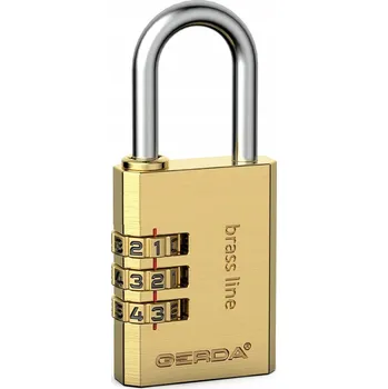 Visací zámek Visací zámek s číselným kódem Gerda