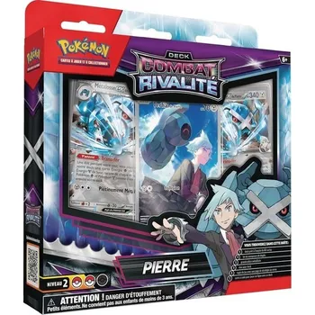 Hračka Pokémon TCG: Deck Combat Rivalry – Stone (1 balíček s 60 kartami připravený k použití)