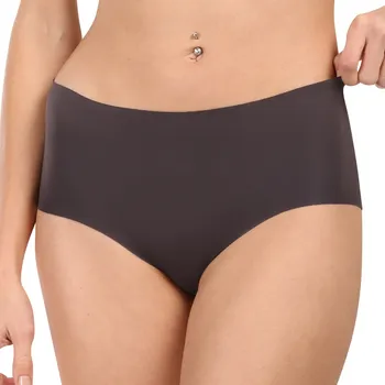 Kalhotky Dámské kalhotky Syvela bezešvé šedé (2023-antracit) XXL Možnost vrácení zboží ZDARMA do 120 dnů!