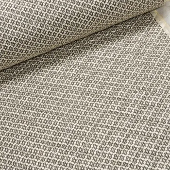 Šusťákovina bundový prošev šedé křížky na bílé Q22804-520 135 cm