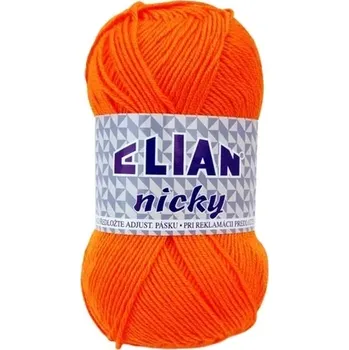 VSV Pletací příze Elian Nicky 5074 - oranžová