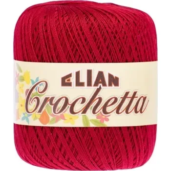 VSV Háčkovací příze Crochetta 3248 - červená