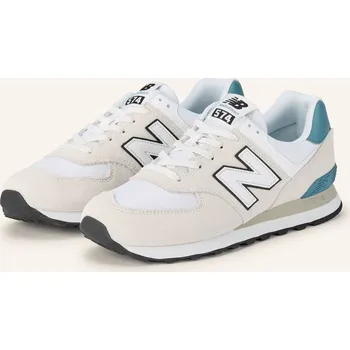 Dámská obuv New Balance Tenisky 574, režná / petrolejová / bílá