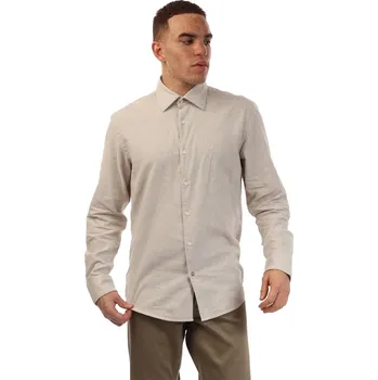 Pánská košile Košile Boss Beige 1209275 17 inch