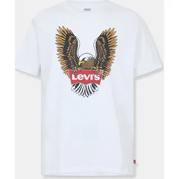 Pánská móda Tričko Levis Eagle White 1209341 L