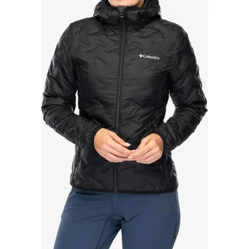 Dámská bunda Dámská péřová bunda Columbia Delta Ridge II Down Hooded Jacket - black