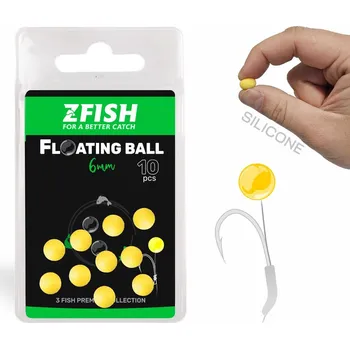 Umělá nástraha ZFISH Plovoucí silikonová kulička - 8mm