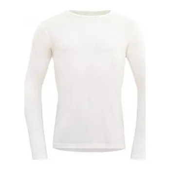 Pánské termoprádlo Devold BREEZE pánské triko s dlouhým rukávem White