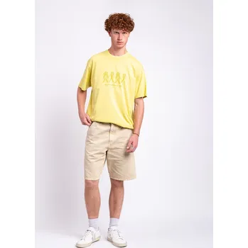 Pánské kraťasy Carhartt WIP Single Knee Short Dusty H Brown chalk wash 33