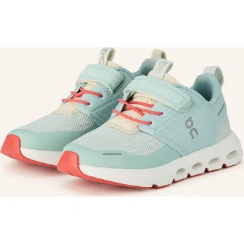 Dámská obuv On Dětské Sneakersy Cloud Play, tyrkysová / světle červená, 29,5