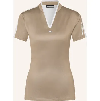 Dámská košile J.Lindeberg Dámské Funkční Tričko, khaki / bílá, 40