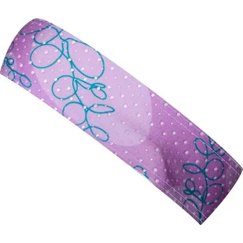 Sportovní čelenka čelenka bjež DROP5 BERRY pink