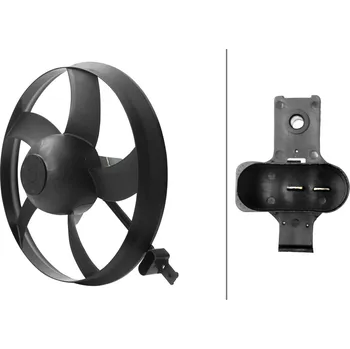 Chladič motoru Větrák chlazení motoru HELLA 8EW 366 420-031