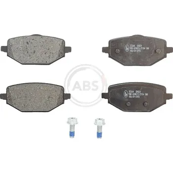 Brzdová destička Sada brzdových destiček, vždy 4 kusy v sadě A.B.S. 35364