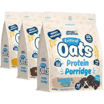 Sportovní výživa Applied Nutrition Critical Oats protein porridge 600g Golden