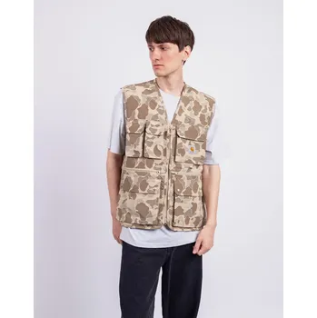 Pánská bunda Carhartt WIP Irwin Vest Camo Duck, Desert L