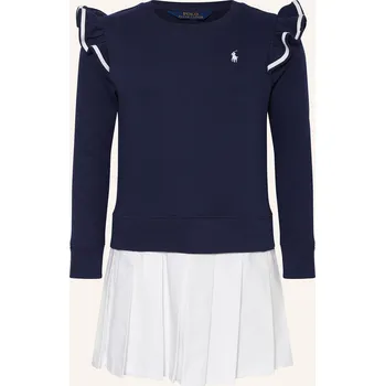 Dámské šaty Polo Ralph Lauren Dívčí Šaty Ze Směsi Materiálů S Volánky,...