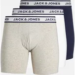 Boxerky Jack and Jones Lt Grey Melange 1208691 4X Large
