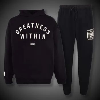 Oblečení a móda Tepláková souprava Everlast Greatness 1910 hood black