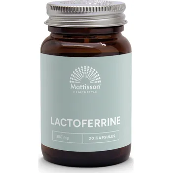 Doplněk stravy Mattisson Laktoferin 95% - 300 mg - 30 kapslí