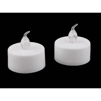 Dortová svíčka Stoklasa Čajová svíčka na baterky O36 mm 2 ks