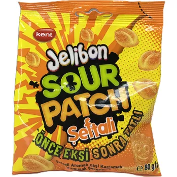 Bonbon Kent Sour Patch Seftali - Broskev 80g [TUR]