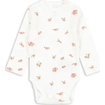 Kojenecký body Bavlněné kojenecké body Konges Sløjd MINNIE BODY GOTS KS3013.9BYA bílá 00X, vel. 86