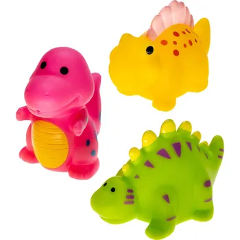 PROFIBABY Baby dinosaurus stříkací set 3ks pro miminko do vany do vody hj389