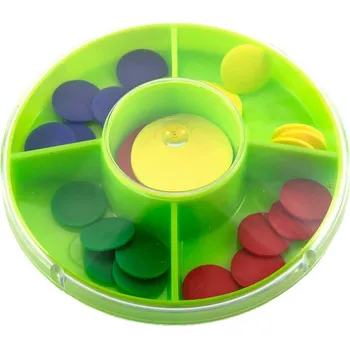 Desková hra Směr Blechy společenská hra průměr 10cm