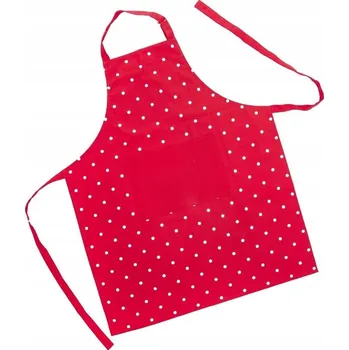 Kuchyňská zástěra BAVLNĚNÁ ZÁSTĚRA DO KUCHYNĚ NA VÁZÁNÍ OCHRANNÁ NA VAŘENÍ RETRO STYL