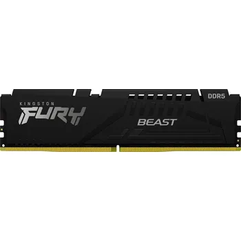 Operační paměť Kingston FURY Beast EXPO/DDR5/16GB/6400MHz/CL32/1x16GB/Black