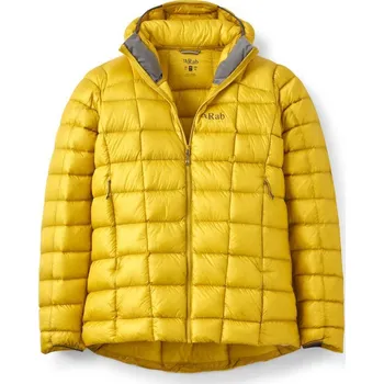 Pánská péřová bunda Rab Mythic Alpine Barva: Dark Pollen, Velikost: L