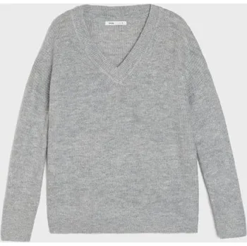 Dámské oblečení Sinsay - Žebrovaný pletený svetr - šedá - 5161O-09M - 5161O-09M-XXS-1