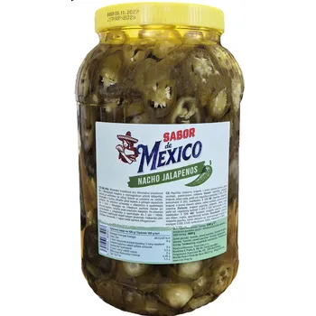 Jalapeno nacho 3,78kg pet sabor de mexico