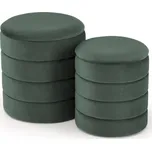 Sada 2 ks taburetů PACHO zelená