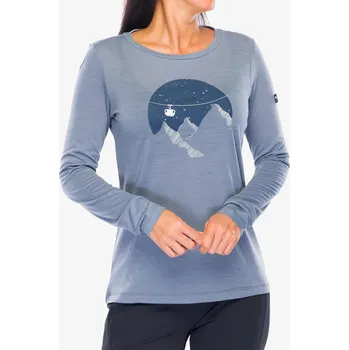 Dámské tričko Dámské tričko s dlouhým rukávem Super.natural Gondola Ls - flint stone/various