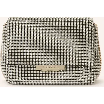 Oblečení a móda Ted Baker Micro Bag Gliters S Ozdobnými Kamínky, stříbrná